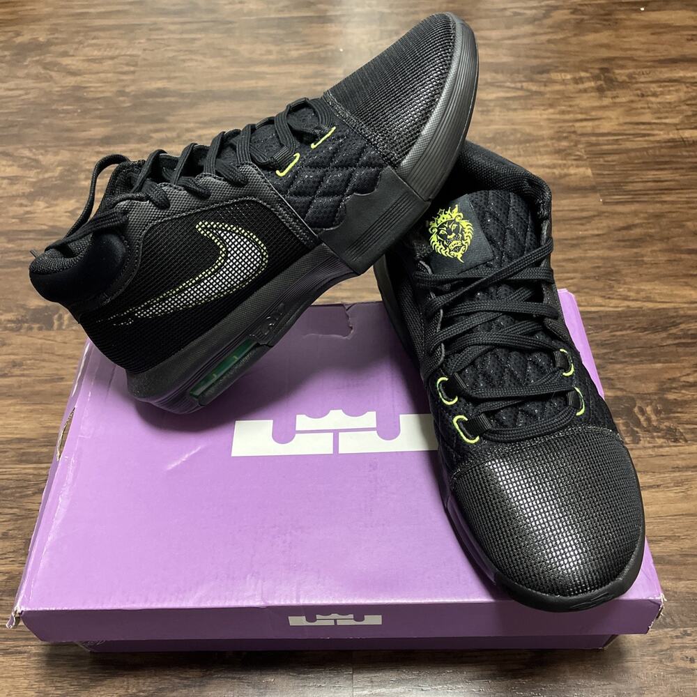 Nike LeBron Witness 8 "Black Volt" Men’s Size 10.5 – BRAND NEW Flawless (Steal!)